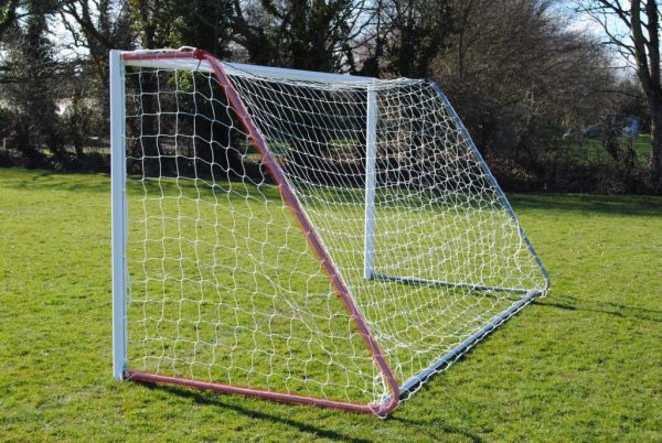 folding goal net support football