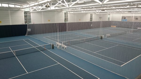 Tennis protection netting
