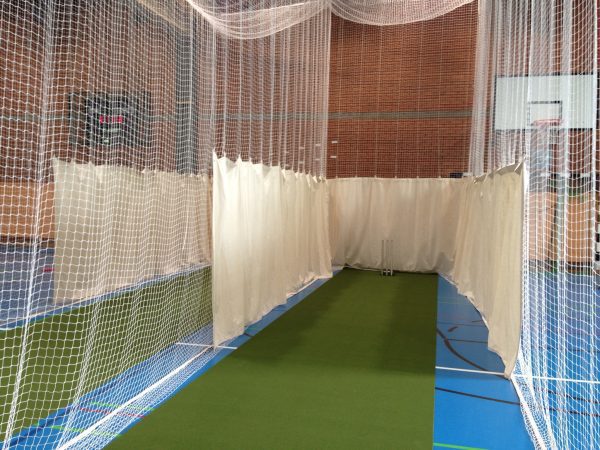 Roll out cricket matting