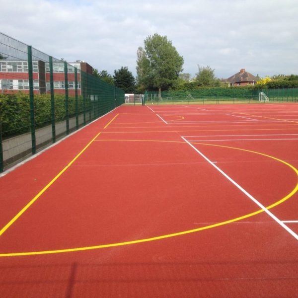 Sports surface system/ Polymeric Rubber surface