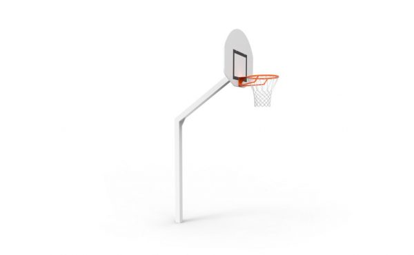 Outdoor training basketball goal – Square post 100 x 100 mm