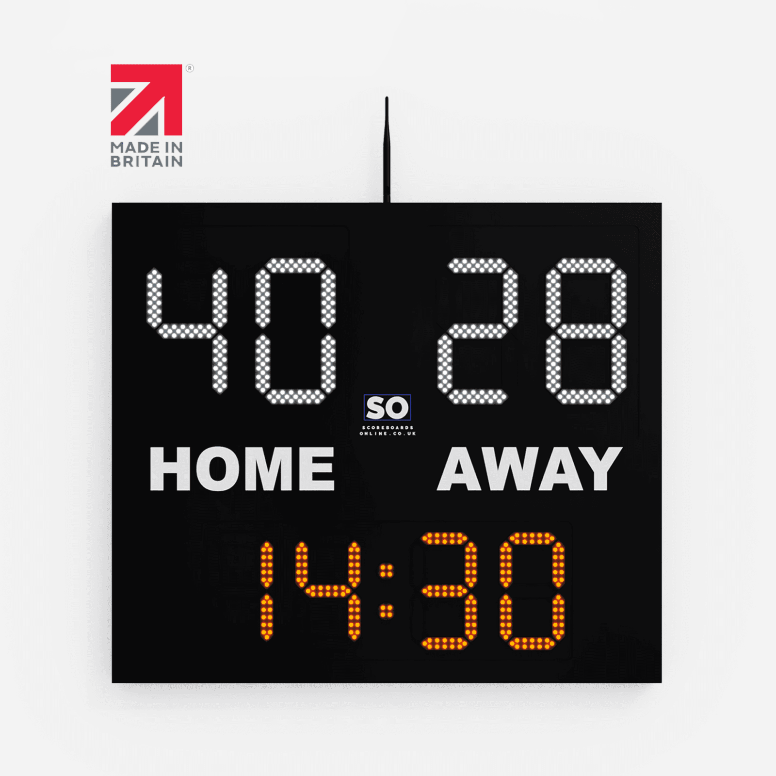 HOME AWAY 4 DIGIT SCOREBOARD WITH TIMER Sports Equipment Supplies home-away-4-digit-scoreboard-with-timer-sports-equipment-supplies
